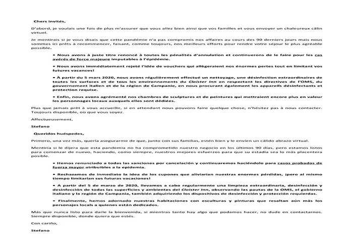 B&B Cloister 나폴리