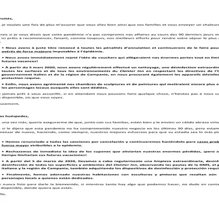 Bed & Breakfast Cloister Napoli